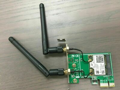 Dual Band 867Mbps 2.4 5Ghz Wireless PCIE Intel 7260 AC 802.11ac 2x2 Wi-Fi Card
