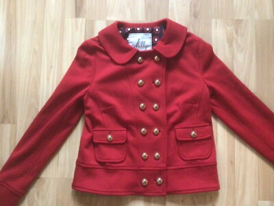 Milly of New York. Women Jacket size P, True Red