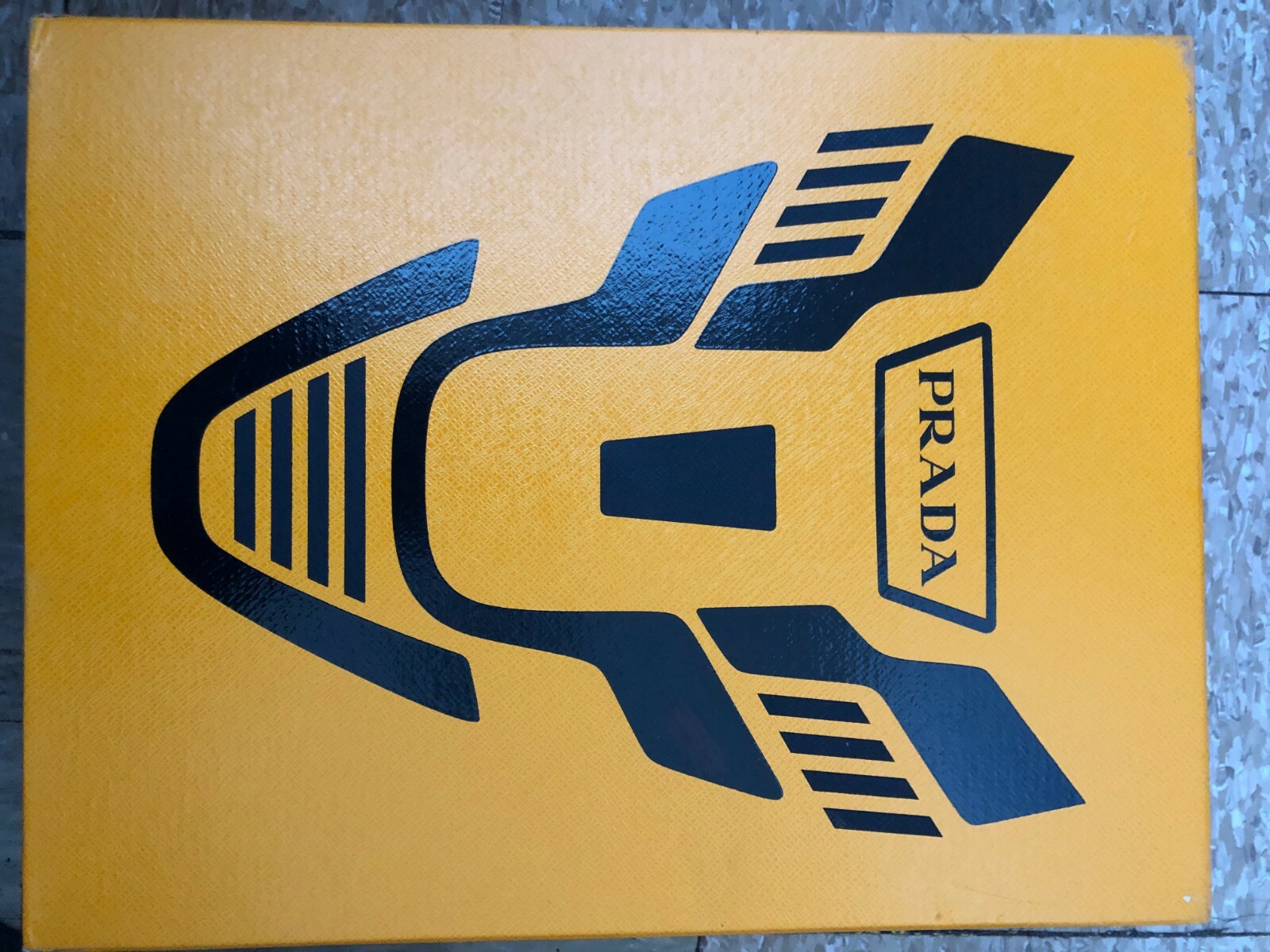 Pre-owned Prada Cloudbust Yellow Thunder Technical Size Eu 41,5 / Us 8.5