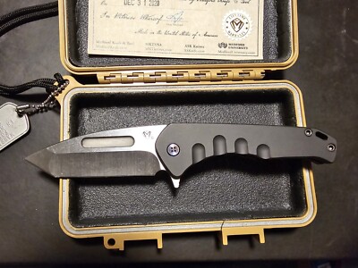 Medford Swift FL Flipper Framelock Folding Pocket Knife Tanto
