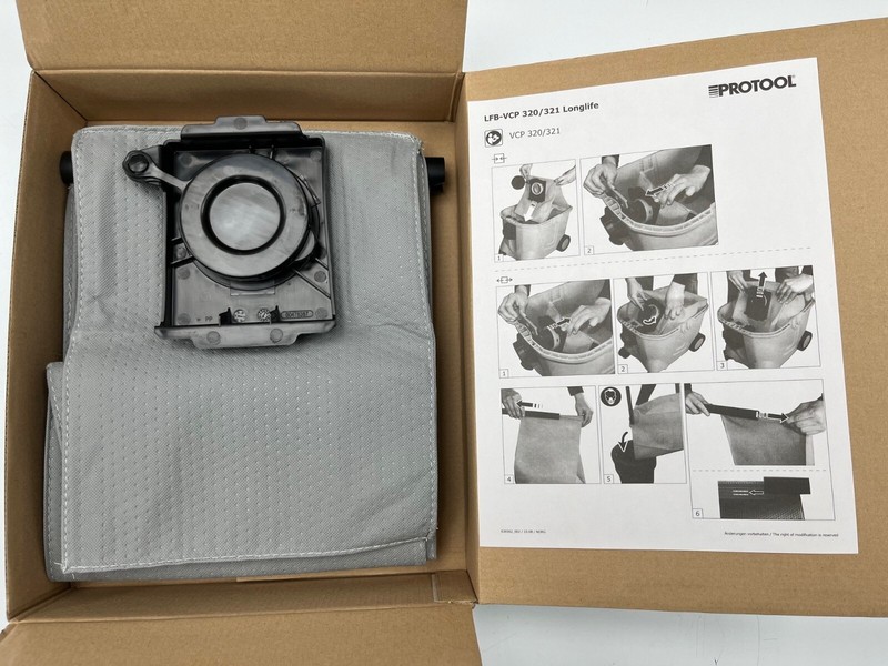 Protool Festool Longlife-Filtersack FÃ¼RabsauggerÃ¤T Vcp 320/321 (638236)