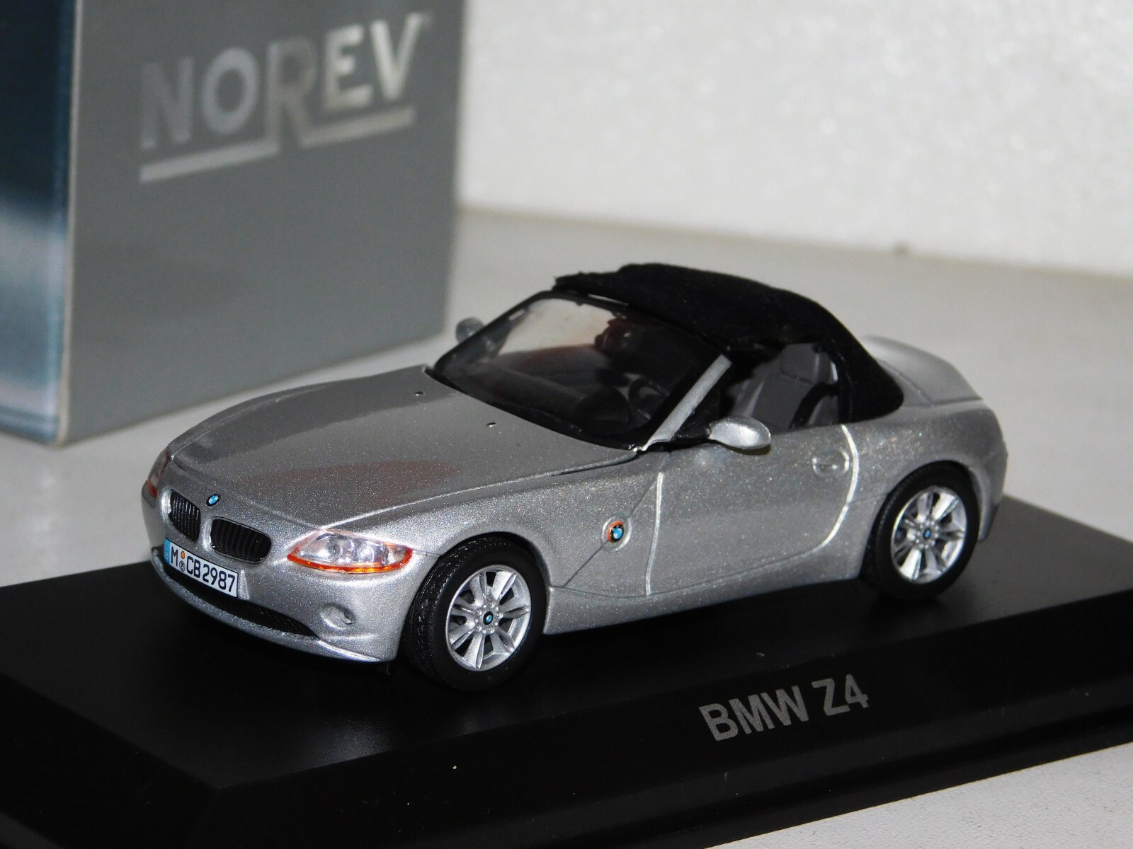BMW Z4 SILVER NOREV 350001 1/43 | eBay