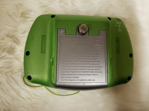 LeapFrog Leapster 2 Learning System Green 4 Games Cars Princess Dora Write/Draw