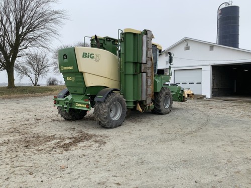 Krone Big M420 Hay Mower Tine Conditioner Self Propelled