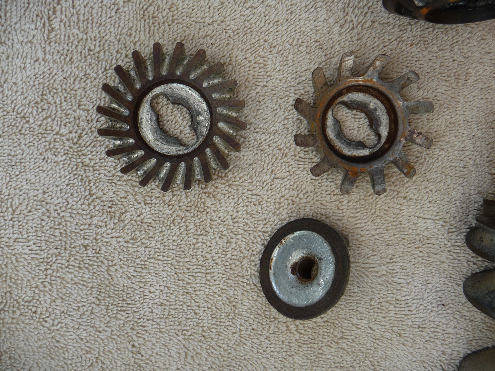 Vintage LF & C No 1 UNIVERSAL Food Chopper Clamp On Meat Grinder USA