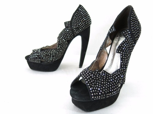 Talons Pailletés Jeffrey Campbell Pride - Taille 9 - Plateforme - Occasion