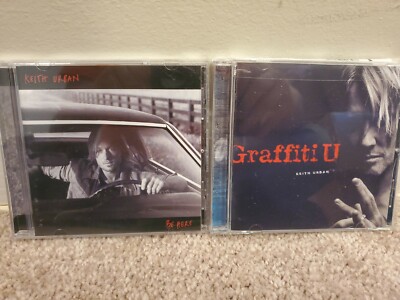 Lot of 2 Keith Urban CDs: Be Here, Graffiti U