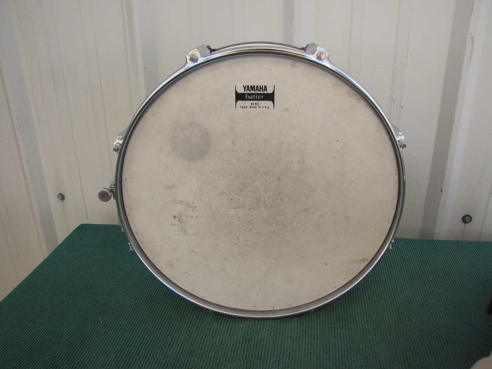 Vintage Yamaha 14”x5.5” Chrome Steel Snare Drum  Model: SD350MG