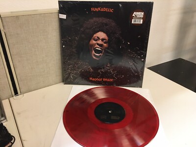 Funkadelic - Maggot Brain (Red w/Brown Vinyl) LP w/Chocofunkalatte hype NEW