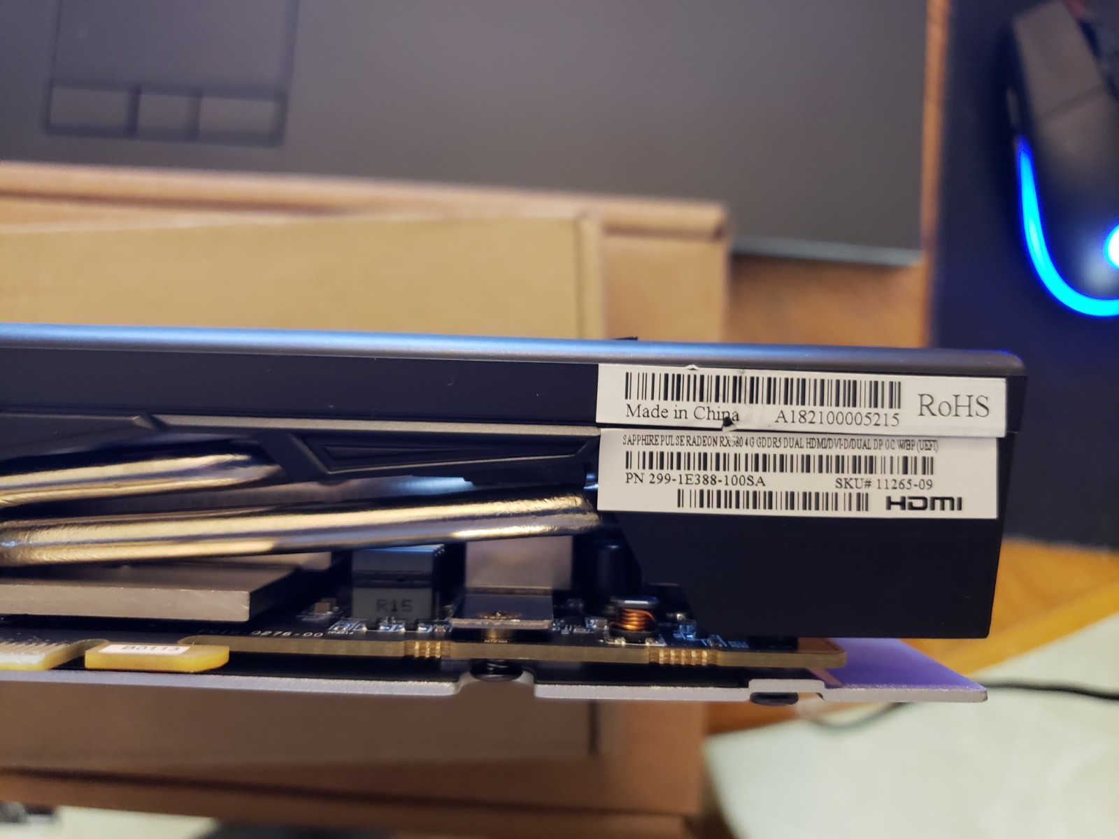 Radeon Sapphire Pulse RX 580 4GB GDDR5 Graphics Card