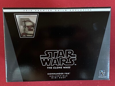 STAR WARS Gentle Giant COMMANDER FOX Mini Bust PG Exclusive NEW Clone Wars PGM