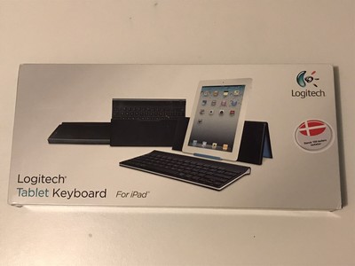 New Logitech Tablet Keyboard For iPad - Danish QWERTY Layout KB920-003293