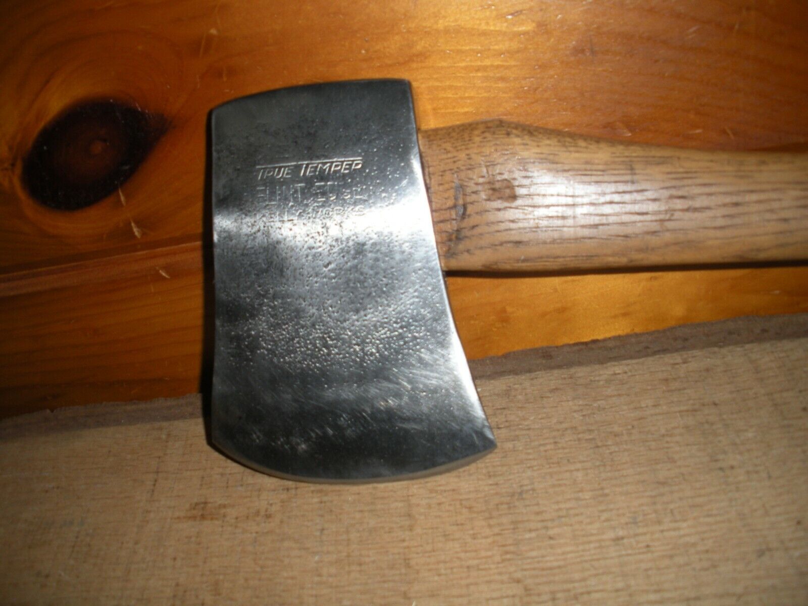 Vintage True Temper FLINT EDGE Kelly Connie Single Bit Axe Vintage True Temper FLINT EDGE Kelly Connie Single Bit Axe