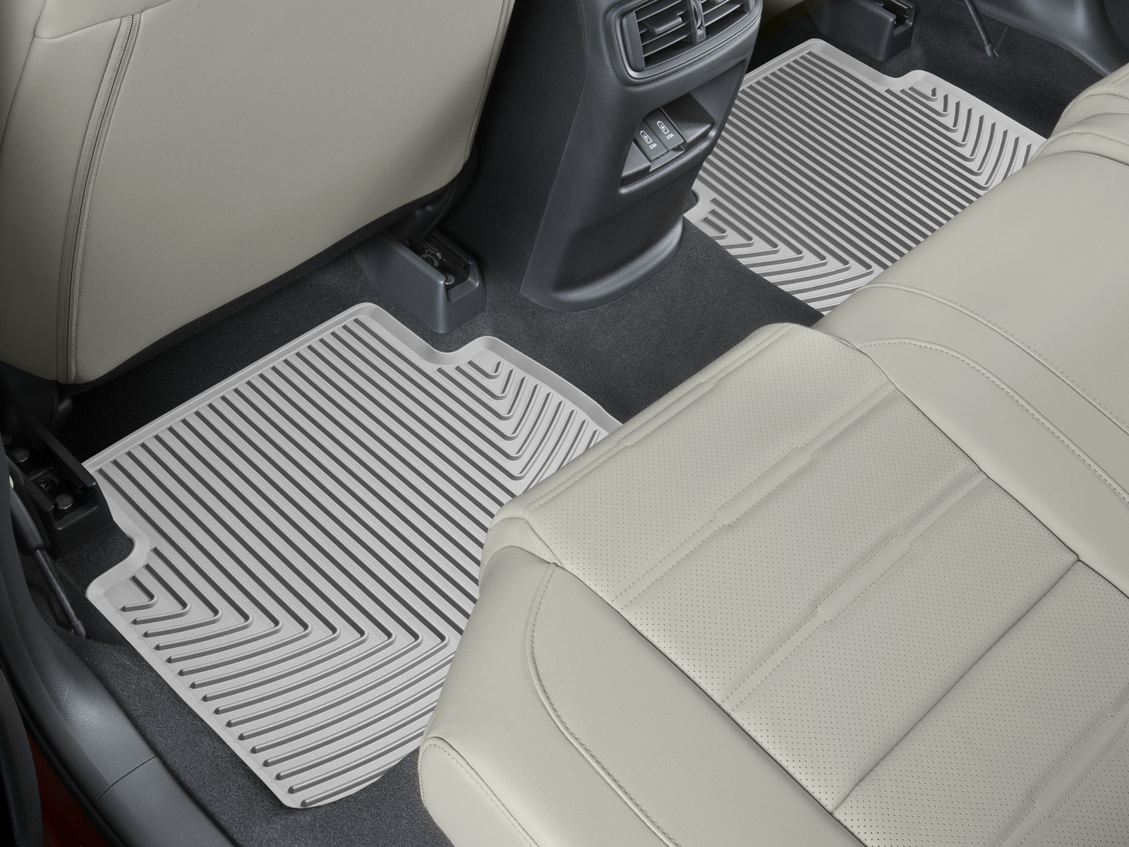 WeatherTech AllWeather Floor Mats for Honda CRV 2nd Row Grey eBay