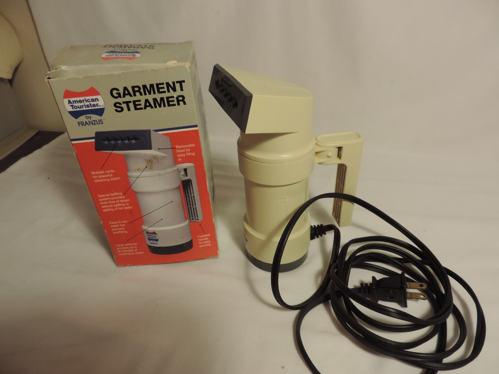 American Tourister by Franzus Clothes Steamer Compact Lightweight for Travel USA