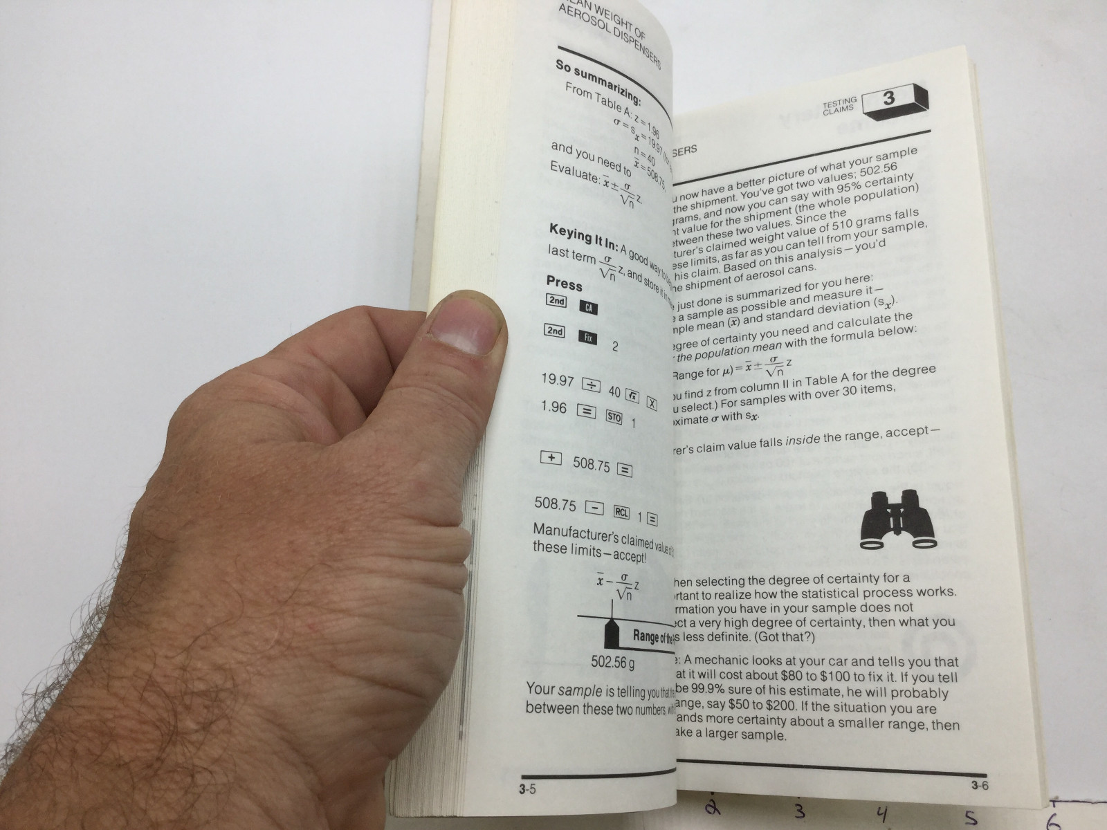 original VINTAGE -1977 CALCULATOR DECISION-MAKING SOURCEBOOK texas instruments