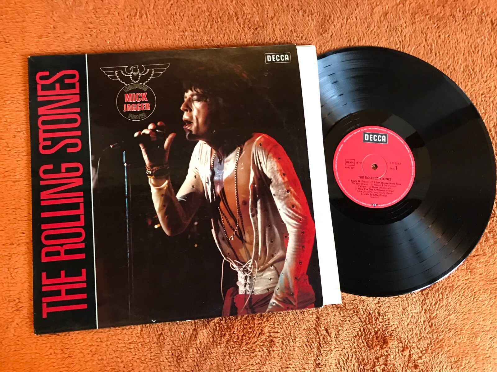 THE ROLLING STONES『DECCA  MONO  LK4610』 THE ROLLING STONES - S/T 1st Decca Mono UK LP 1964 2A/3A | eBay
