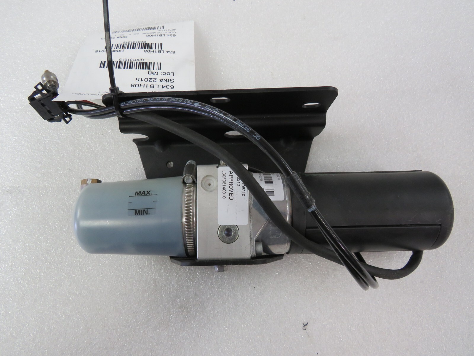 5 　フペルジア『Nummularifolia』12番 &13番 Lamborghini Gallardo, Spyder, Convertible Top Hydraulic Pump