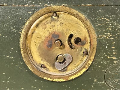 Antique LUX Bungalow Clock #1 HOUSE HOME mantle 20s 30s HAND PAINTED Vintage