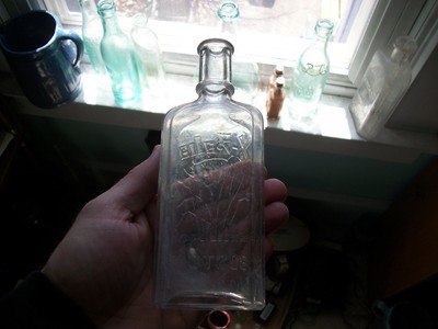 NEAT PICTURE MEDICINE CATTAILS X-ZALIA BOSTON MASS ANTISEPTIC LIQUID FOR PILES