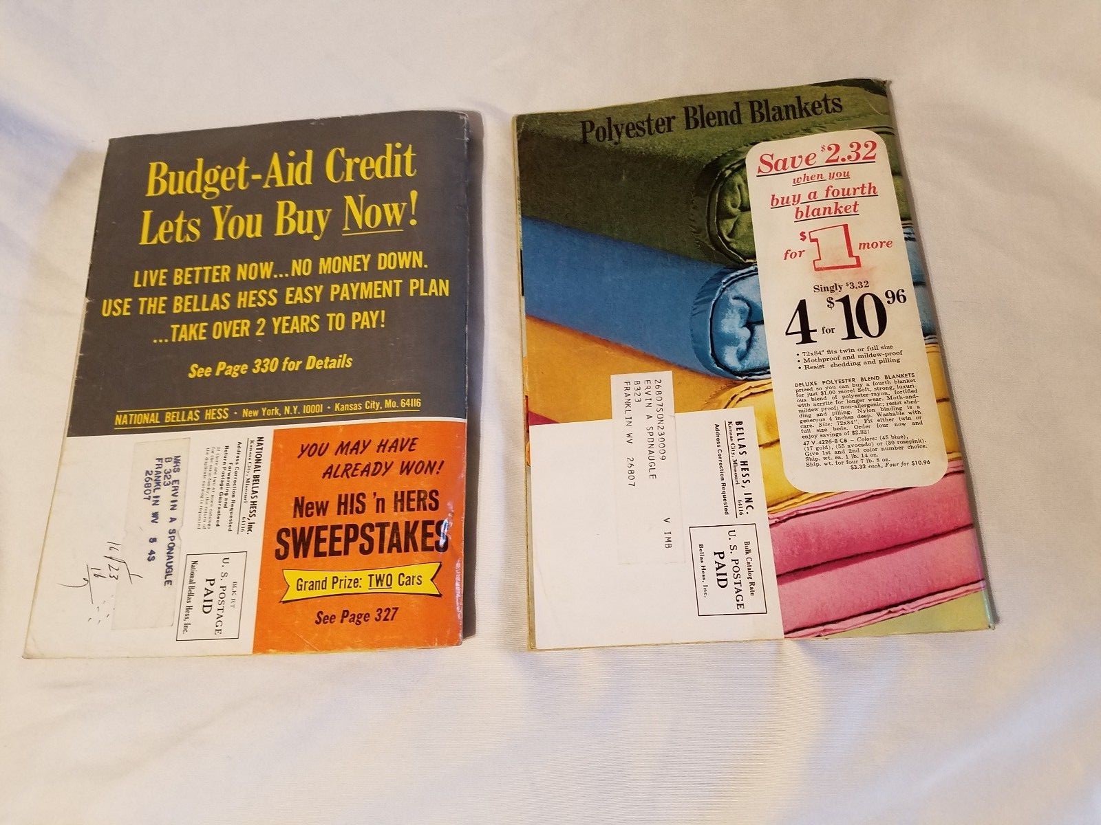 BELLAS HESS 1968-69 & 1970 catalogs fall and winter