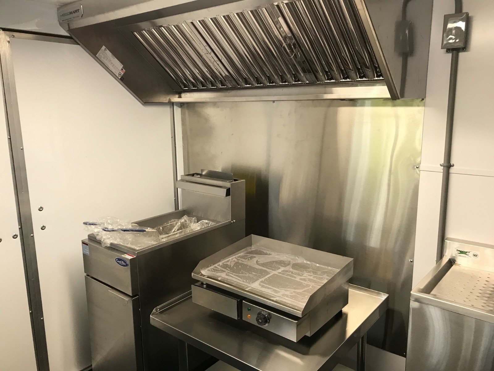 NEW 7 X 12 SA Food Trailer with equipment near Atlanta ready NOW