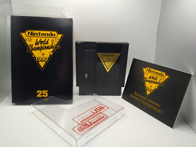 Retrozone RetroUSB 25th Anniversary Nintendo World Championships 25 NES CIB BOX