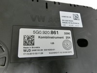 VW Golf 7 VII 5G 12-17 TSI 1,4 103KW Kombiinstrument Tacho VW Golf 7 VII 5G 12-17 22.11.2013 5G0920861 2498164-08... Vorschau 6