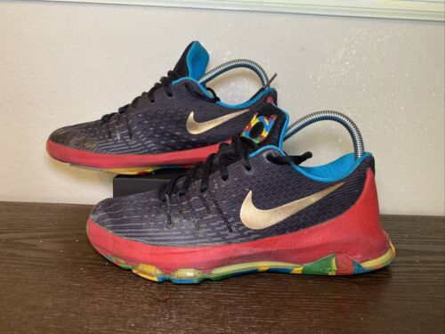 Nike KD 8 Money Ball Youth Size 5.5y Kevin Durant Basketball