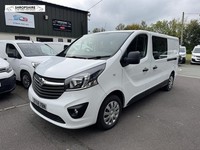 2018 Vauxhall Vivaro 1.6 CDTi 2900 Sportive Crew Van Double Cab 5dr Diesel Manua