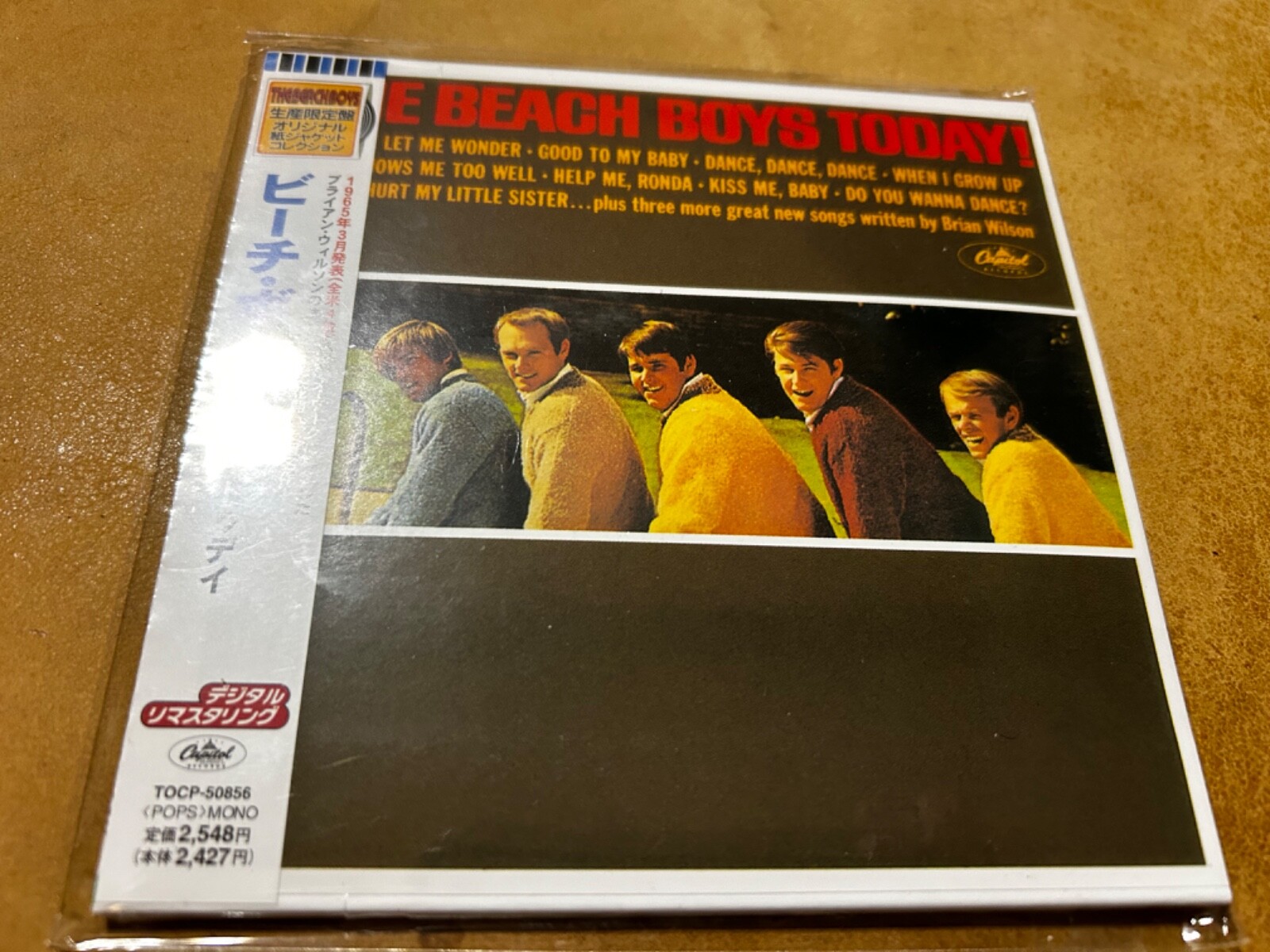 THE BEACH BOYS TODAY! LP USオリジナルシュリンク