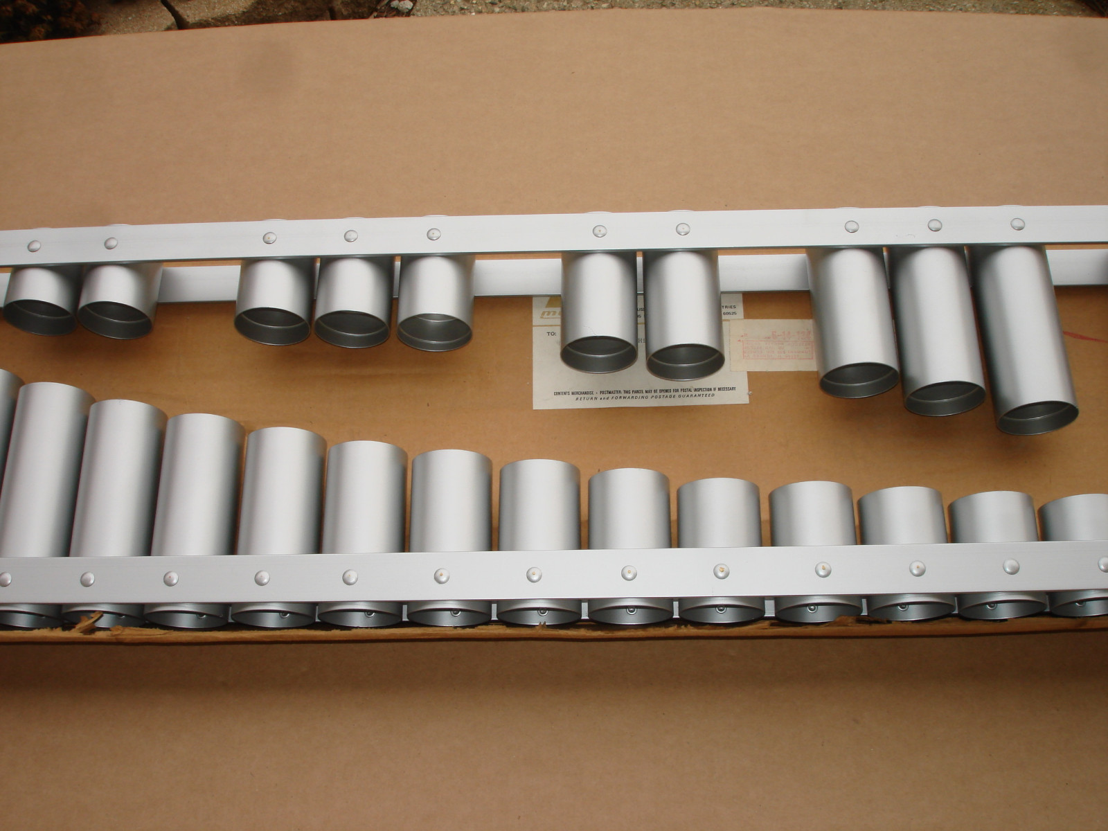 NOS Musser M67 Resonator Tubes for Marching Xylophone 2.5 Octaves w/Box