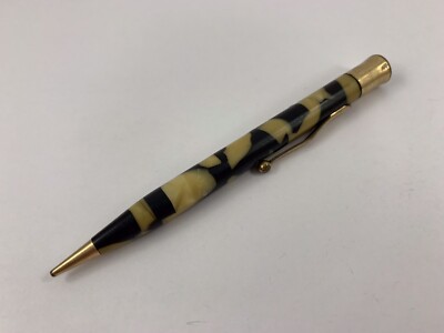 Vintage Yellow & Black Scheaffer s Mechanical Pencil With Goldtone Trim
