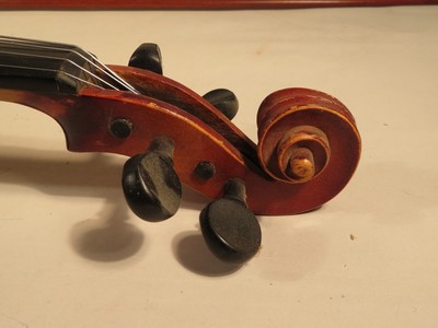 ANTONIUS STRADIUVARIUS CREMONENFIS FACIEBAT ANNO 1721 CZECH VIOLIN COPY BOW CASE
