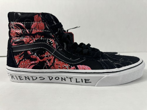 Vans Stranger Things Mens Size 10.5 Sk8-Hi Reissue Friends