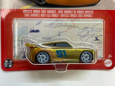 2022 DISNEY PIXAR CARS ON THE ROAD RUSTEZE DINOCO CRUZ RAMIREZ