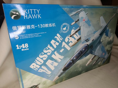 キティホークモデル　1/48 YAK-130 Build review of the Kitty Hawk Yak-130 scale model kit