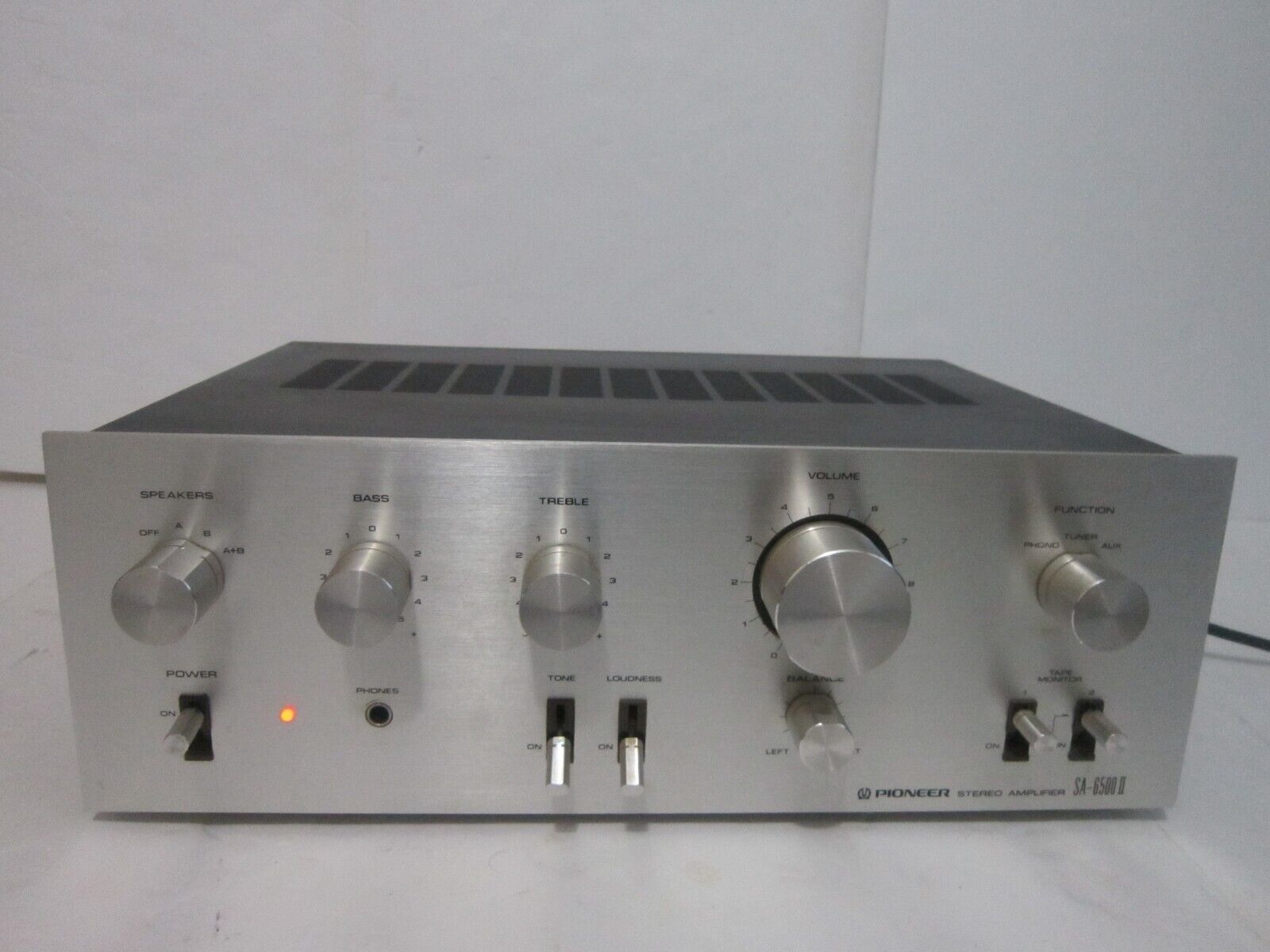 Vintage Pioneer SA-6500 II Stereo Integrated Amplifier Amp Vintage Pioneer SA-6500 II Stereo Integrated Amplifier Amp