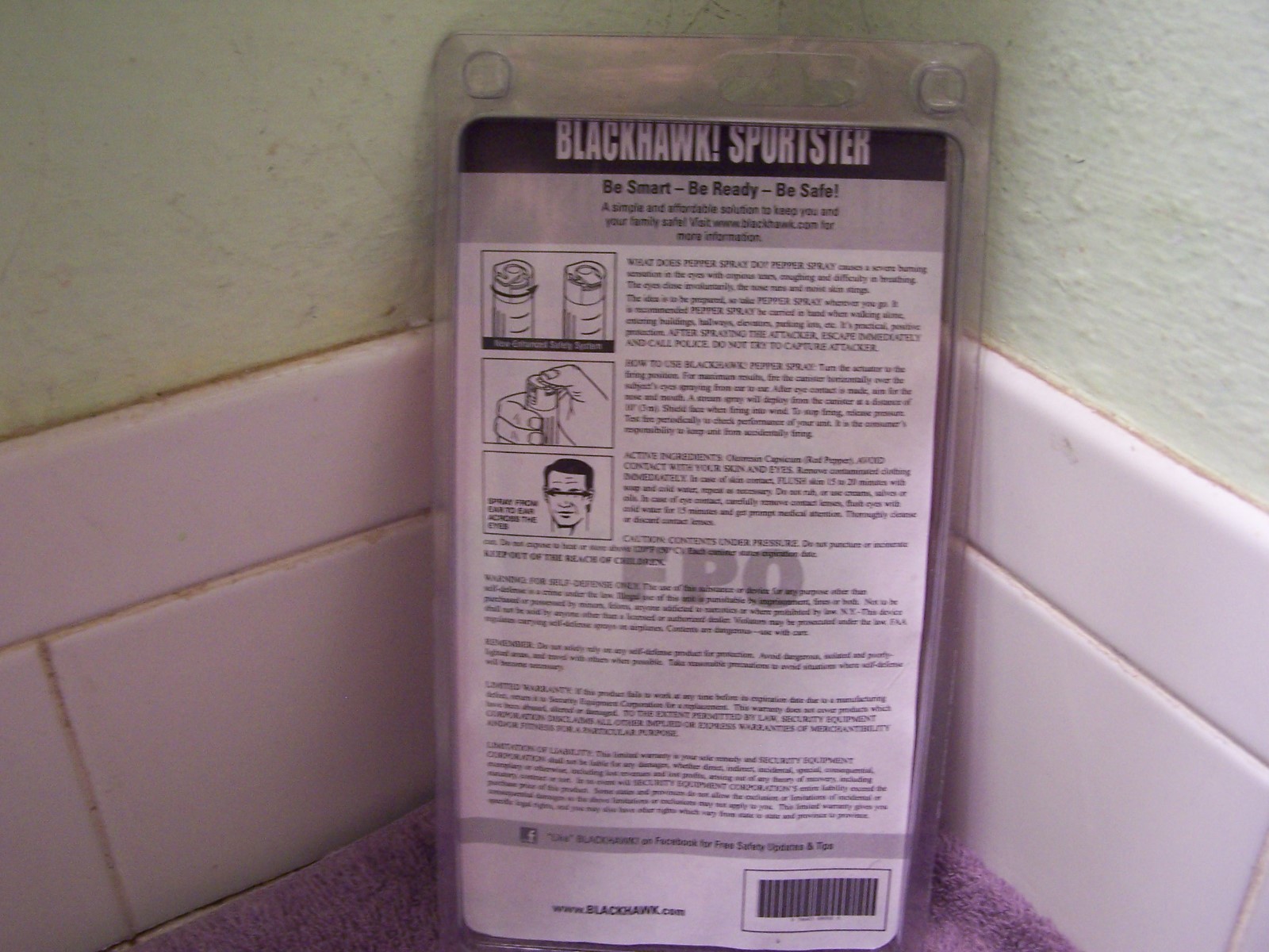 Pepper Spray - Maximum Strength Pocket Model W/Keychain -NEW - More Sprays 25