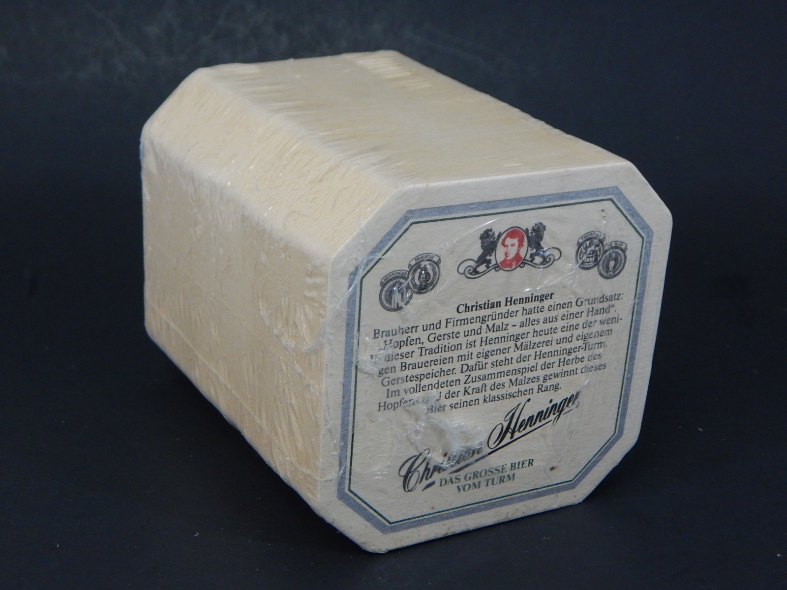 New Vintage Bar Beer Coasters HB Christian Henninger 100 pack? ML