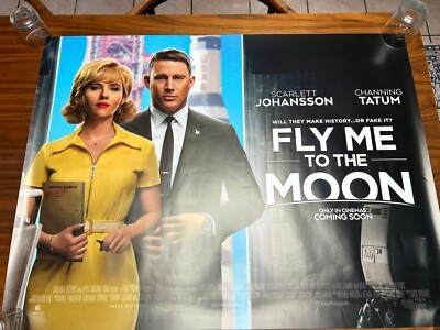 Fly Me To The Moon / 30 x40  Cinema Quad Poster
