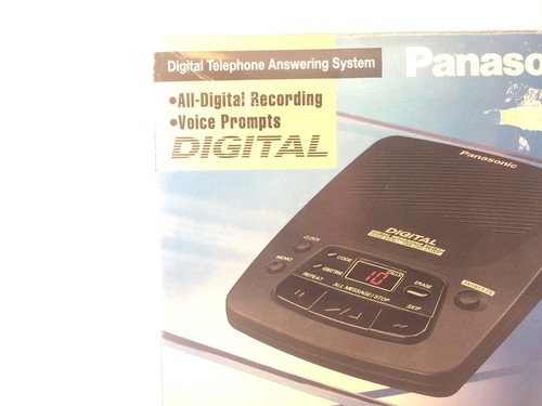 Panasonic Digital Telephone Answering System KX-TM80-B Black With Box EUC