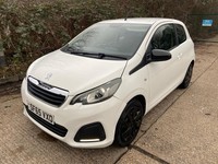 2015 Peugeot 108 1.0 Active 3dr White 68k Miles FSH Years MOT Warranty £20 Road 