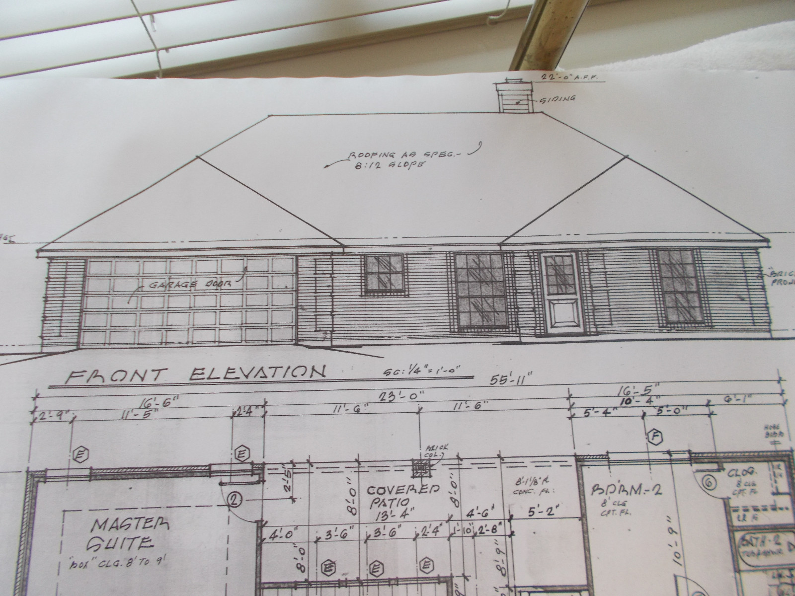 Custom Home Plan 1719 A/C Sq. Ft. 1 Story 3/2/2 Study 2452 Total Under Roof