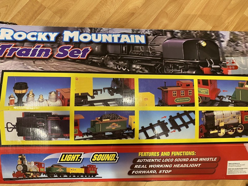 rocky mountain train set