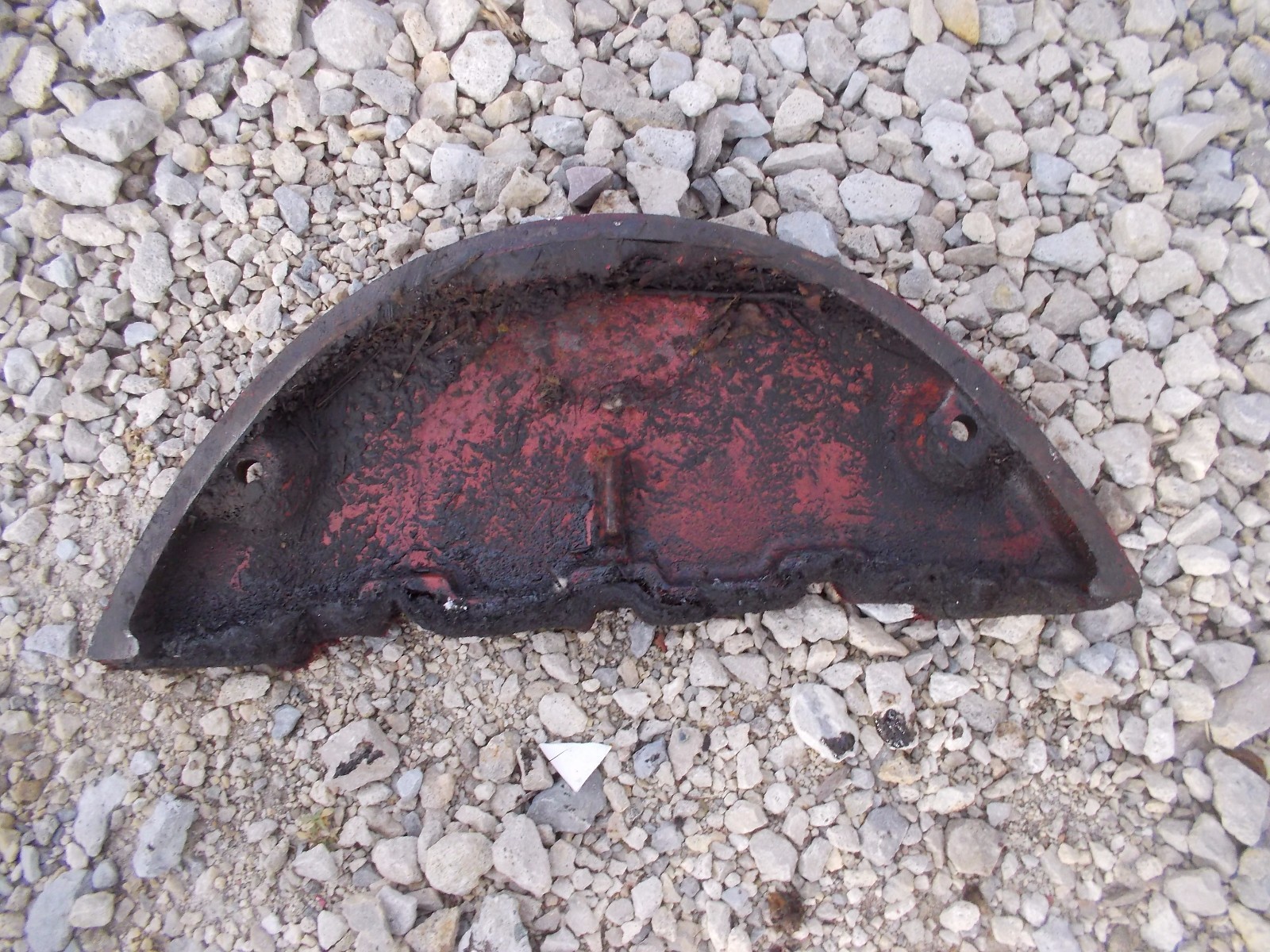 Farmall IH C SC tractor flywheel cast inspection cover plate