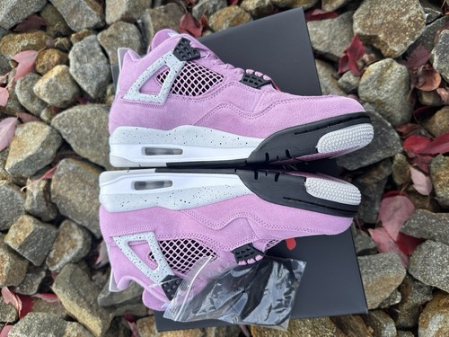 Pre-owned Jordan 4 Retro Orchid Womens Size 6w-12w Aq9129 501 In Hand Ready To Ship In Purple