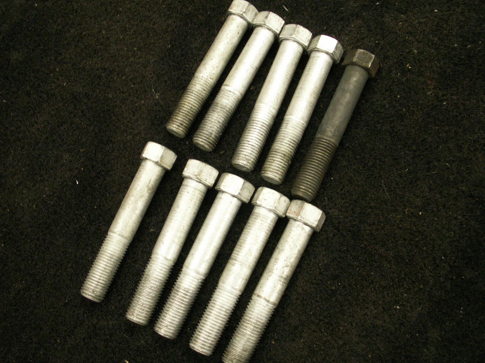 OEM set of Harley Panhead headbolts '48'55 type, great shape, usedの