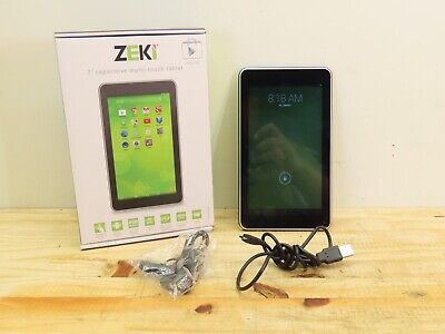 Zeki TB782B 8GB, Wi-Fi, 7in -Multi-Touch Tablet