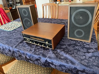 Harmon Kardon Nocturne Two Ten (210) VTG 60 s Receiver - Working, Wood Cabinet